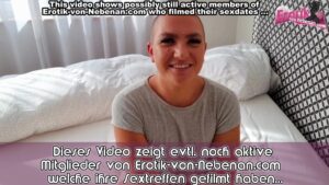 Kurvige deutsche Teen Paulina Schubert lernt Porno